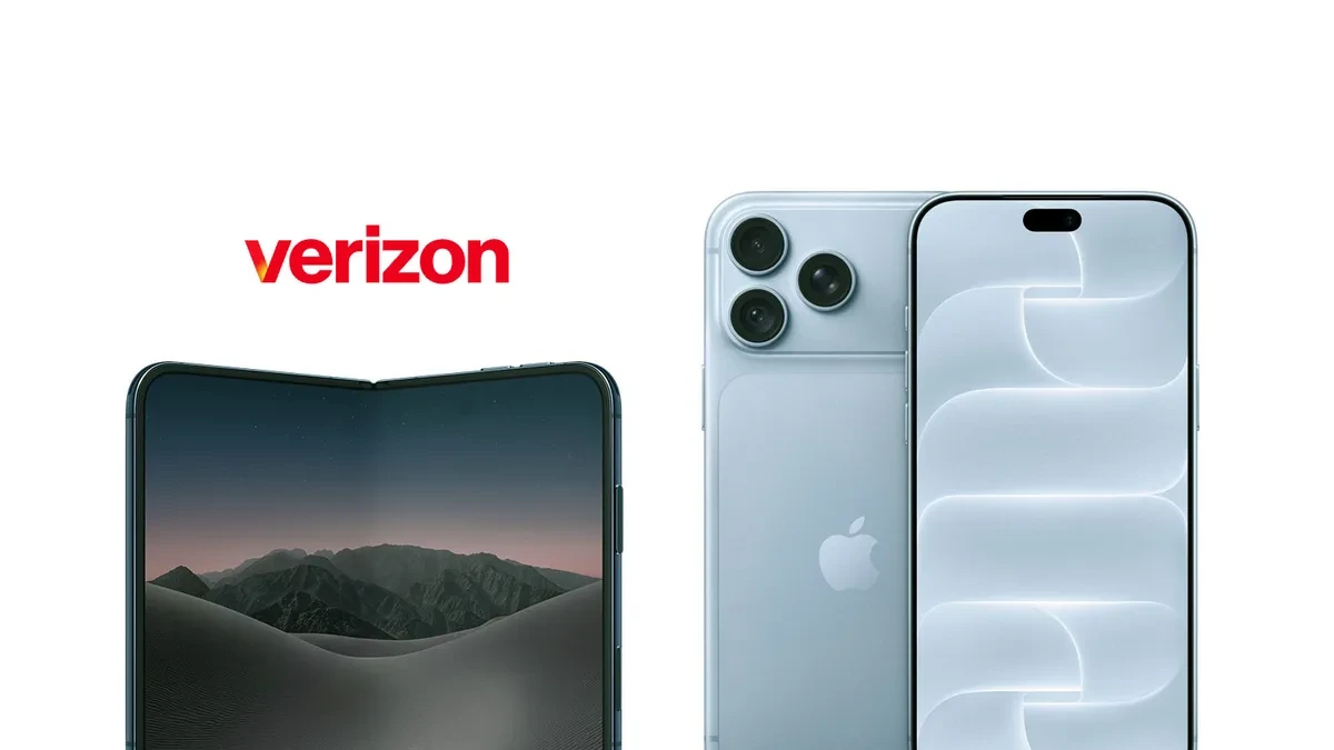 iPhone Duo dan iPhone 18 Pro terkoneksi dengan fitur iPhone Handoff jaringan 5G Verizon
