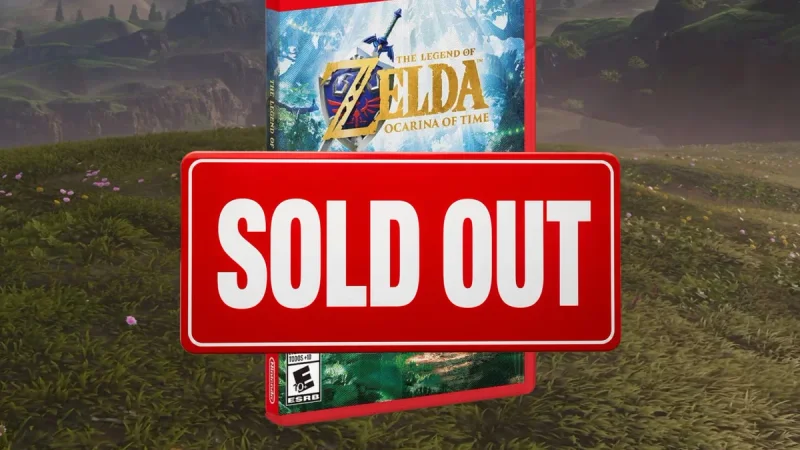 Zelda Ocarina of Time Remake Switch 2 Siap Rilis, Bonus Foil Cover Laris Manis